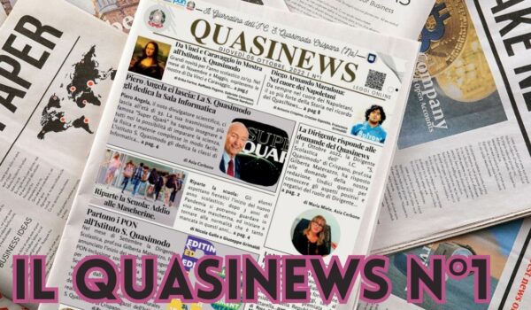 Il Quasinews il giornalino dell'I.C. S. Quasimodo di Crispano Napoli